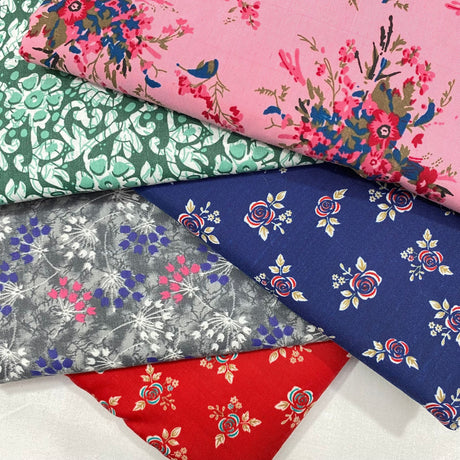 Pound A Metre 9 Metre Bundle Luxury 100% Cotton - 36" Wide - (Luxury Cotton)