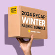 Pound A Metre 9 Metres Winter Fabric Bundle (2024 RECAP)