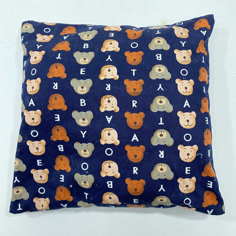 Pound A Metre 9cm x 9cm, Printed Cotton Canvas Miniature Cushions (Alphabet)