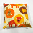 Pound A Metre 9cm x 9cm, Printed Cotton Canvas Miniature Cushions (Cartoon Lions)