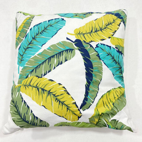 Pound A Metre 9cm x 9cm, Printed Cotton Canvas Miniature Cushions (Leaf)