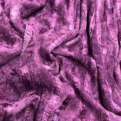 3 Metres Textured Chiffon Georgette 55" Wide Grape