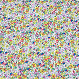 Per Metre Luxury Dressmaking 100% Cotton Lawn- 60" (Multi Colour Floral)