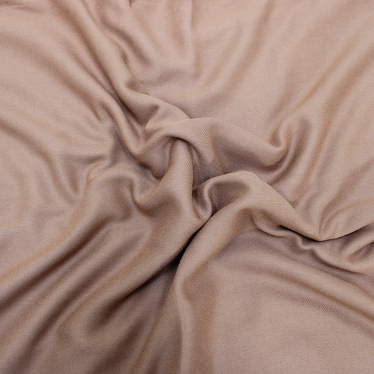 3 Metres Luxury Soft Dress-Viscose 60" Wide Dark Beige