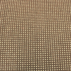 3 Metres Luxury Reversible Chequered Chunky Poly- Wool 55" Wide Brown
