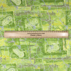 High Quality Brushed Cotton - Colourful Trucks - 60" Wide