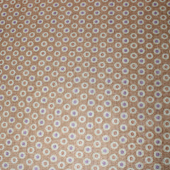 3 Metres Super Sheer Soft Polka Light Jersey - 55" Wide Orange