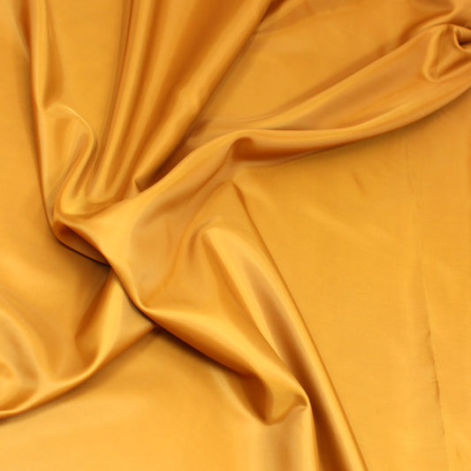 5 Metres Quality Medium Weight  Soft Taffeta Lining 55" Wide Rustic Orange