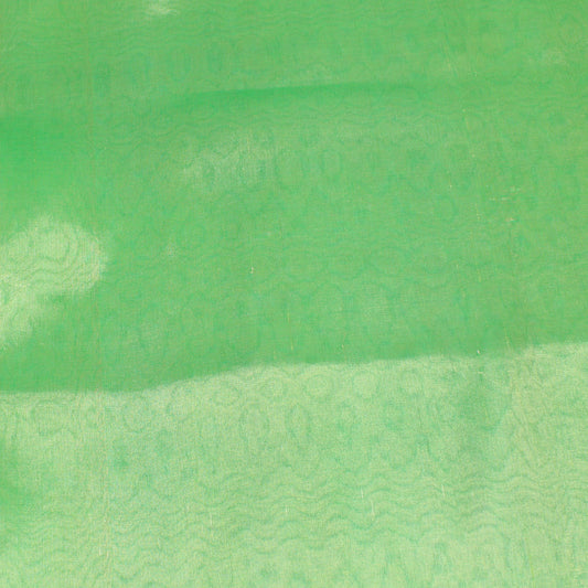 3 Metres Glossy Soft Organza 45" Wide Green