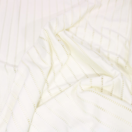 3 Metre Festival Cut-Out Net Jersey 55” Wide Ivory