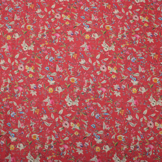 Premium Quality 100% Cotton Bali Batik - Balinese - 45" Wide Green, Pink