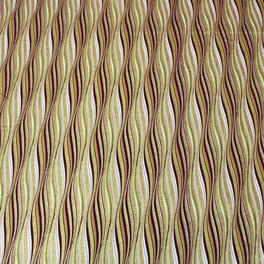 3 Metre Premium 100% Digital Quilting Cotton - Waves  - 44" Wide