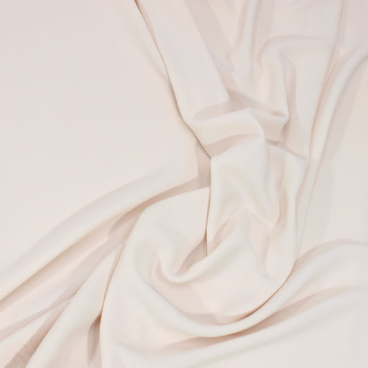 3 Metres Textured Crepe Georgette 55" Wide Nude