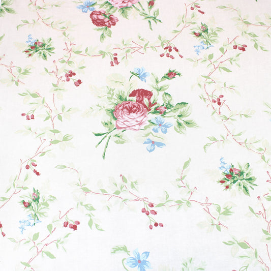 3 Metres Luxury Durable Ditsy Satin Jersey  - 55" Dark Ivory