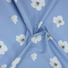 3 Metre Premium Cotton Twill  55" Wide (BLUE)