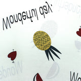 10 Metres Printed Silky Satin- 55" Wide (Pineapples)