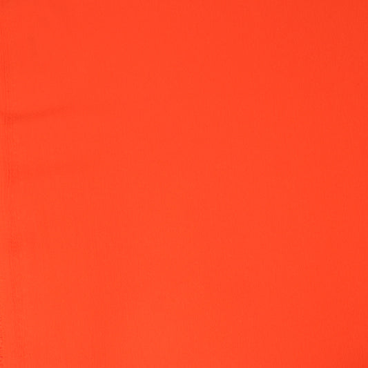 3 Metre Textured Bubble Crepe-Georgette 55" wide Orange