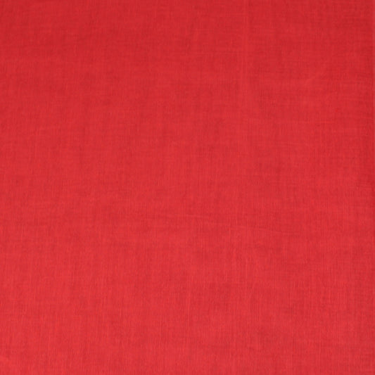 3 Metres Cheese Cloth Effect Fabric 55" Wide - Red