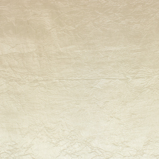 3 Metre Creased Look Taffeta Effect - 55" Wide Golden Beige