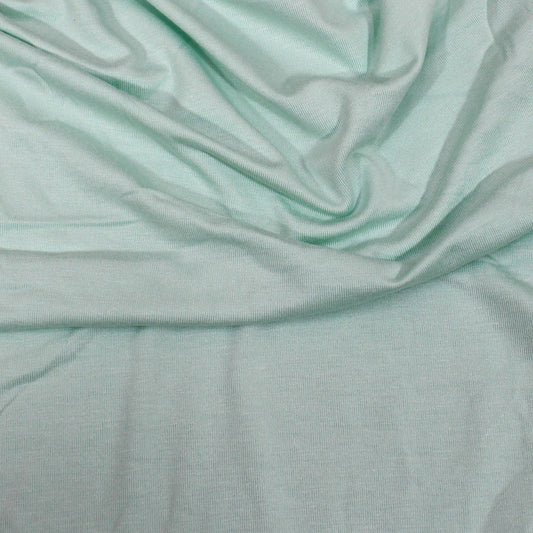 3 Metres Soft Bamboo Style Jersey 55" Wide Mint