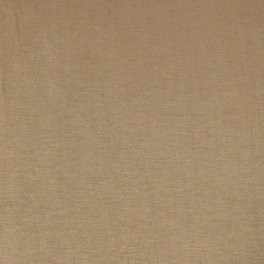 3 Metres Soft Bamboo Style Jersey 55" Wide Camel Beige