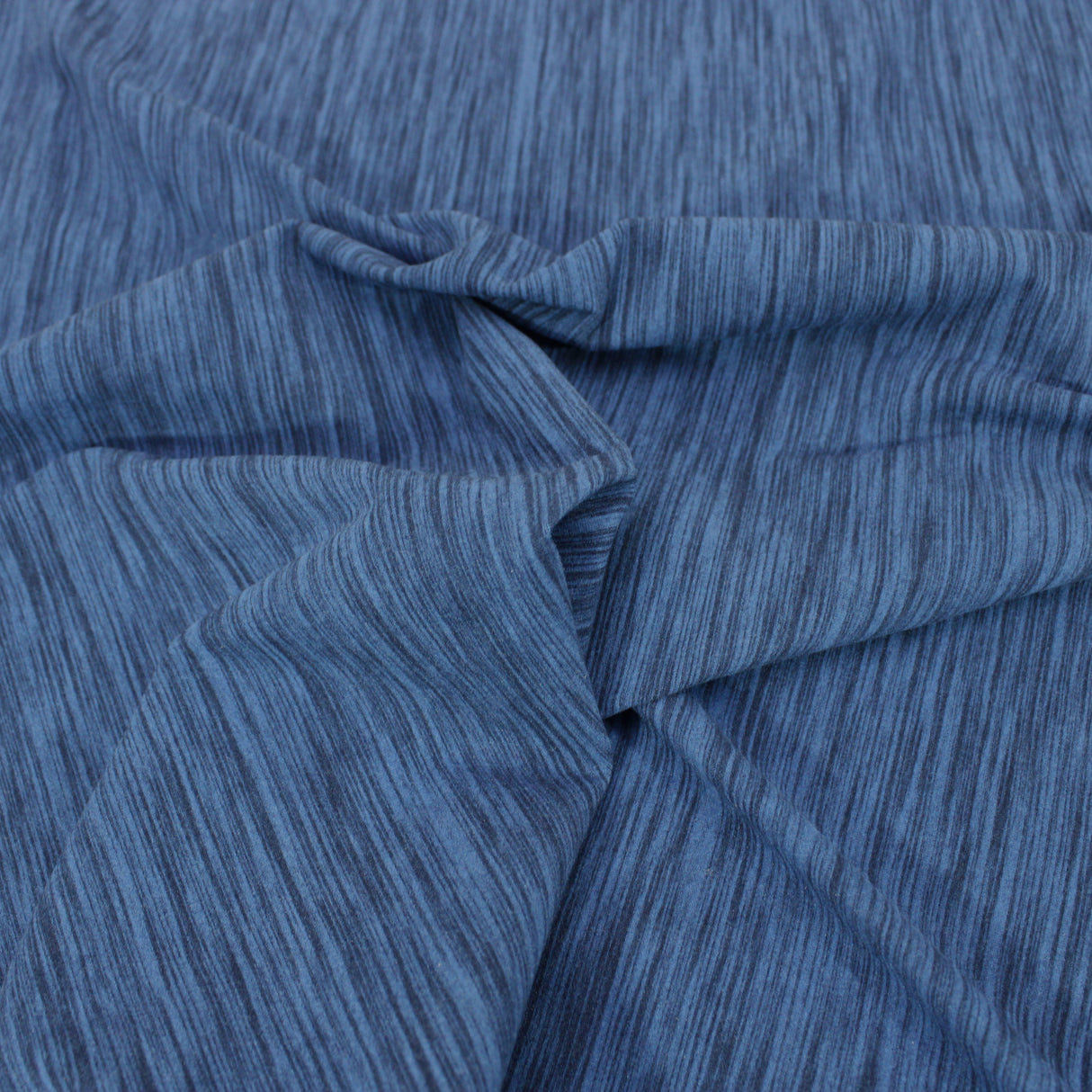 3 Metres Soft Marl Effect Jersey - 55" Wide Blue