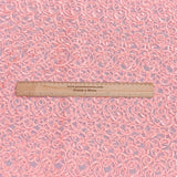 3 Metres Luxurious Embroidery Organza - 55 " Wide  (Peach)