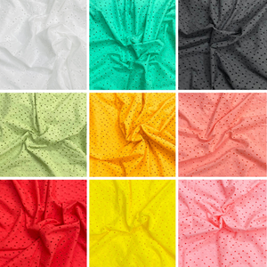 Broderie Anglaise Fabric
