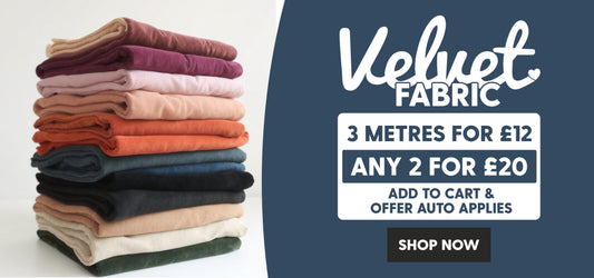Dressmaker Mix Velvet Box- 15 Metre- Black Friday Exclusive