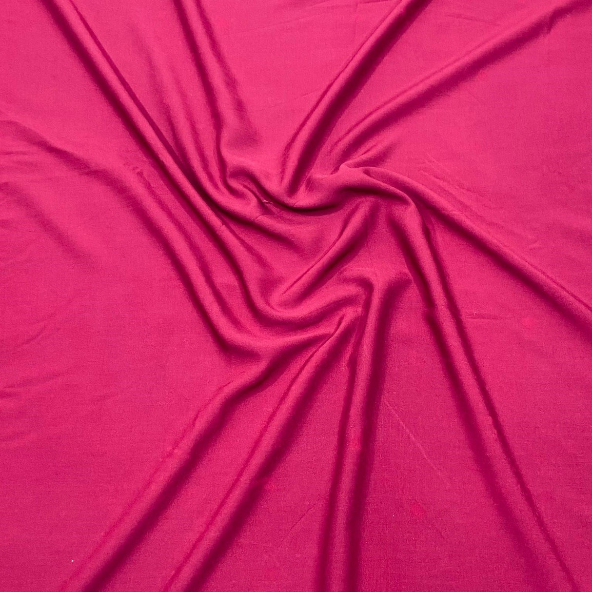 3 Metres Dress Making Plain Viscose Fabric - 55" Wide - Pink