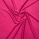 3 Metres Dress Making Plain Viscose Fabric - 55" Wide - Pink