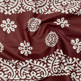 3 Metres Premium Printed 100% Cotton- 36" Wide (Maroon)