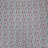 3 Metres Alpine Cashmere Effect Fabric- 45" Wide (Grey Floral)