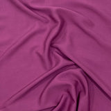 3 Metres Dress Making Plain Viscose Fabric - 55" Wide - Raspberry
