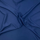 3 Metres Dress Making Plain Viscose Fabric - 55" Wide - Navy