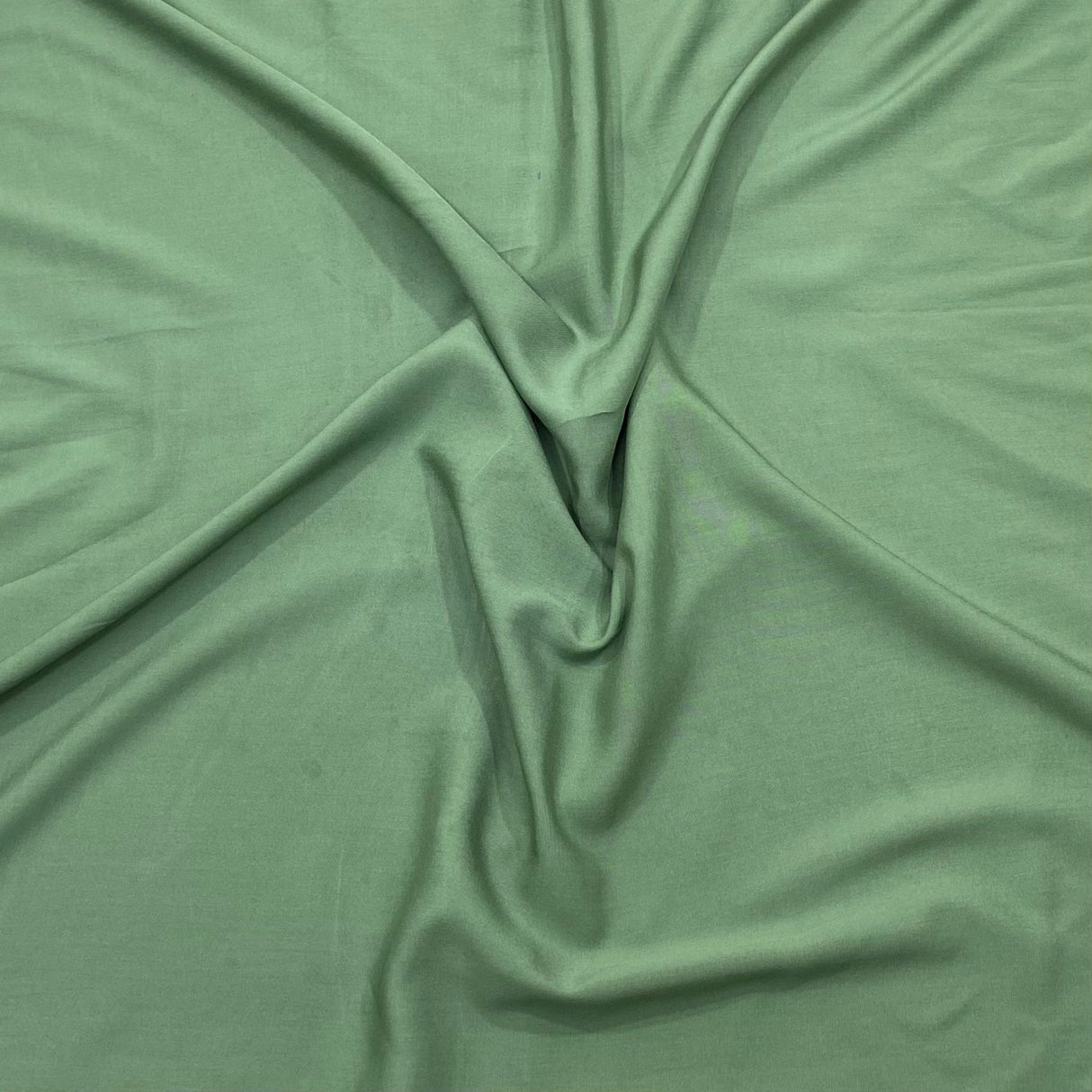 3 Metres Dress Making Plain Viscose Fabric - 55" Wide - (Sage)
