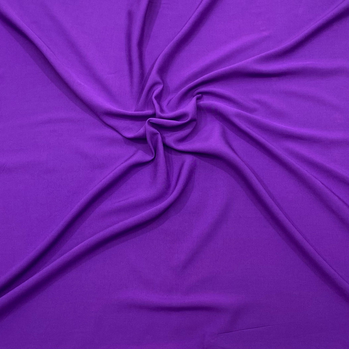 3 Metres Dress Making Plain Viscose Fabric - 55" Wide - (Purple)