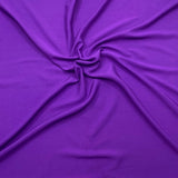 3 Metres Dress Making Plain Viscose Fabric - 55" Wide - (Purple)
