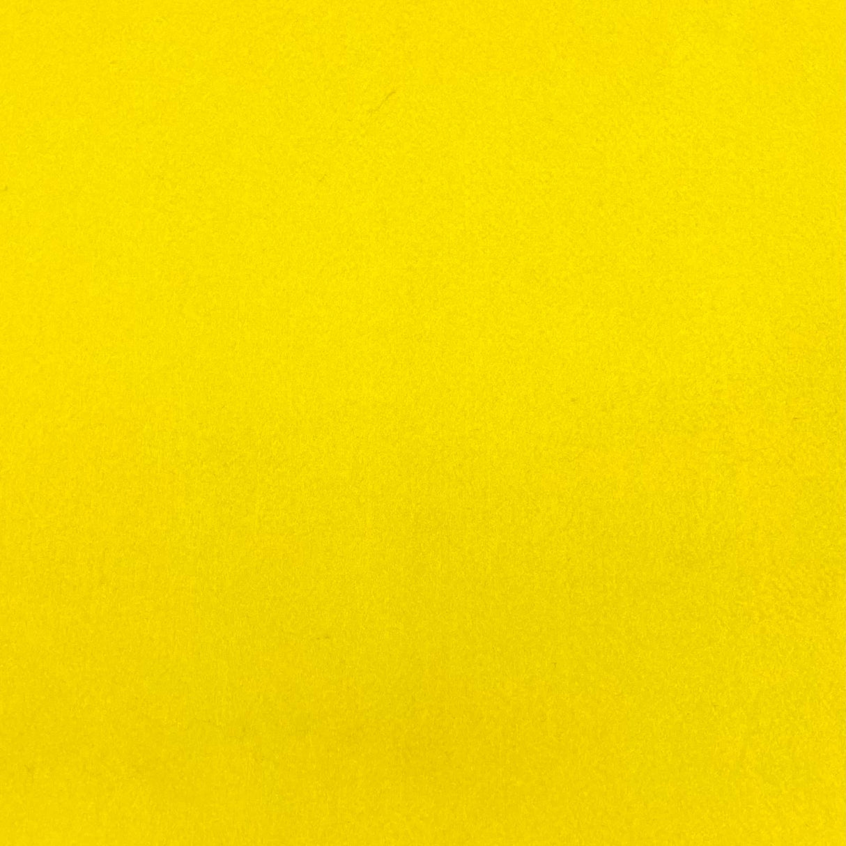 Per Metre Soft Crafting Felt Fabric 55" Wide (Yellow)