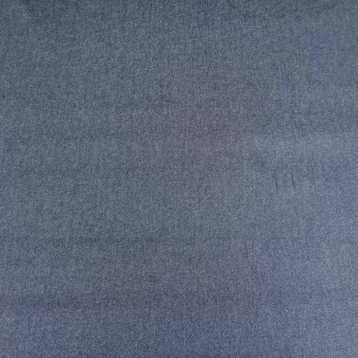 3 Metres 100% Cotton Denim Fabric- 55" (Washed Navy)