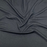 Cotton Looped Backed Terry Jersey 74" Wide (Black)