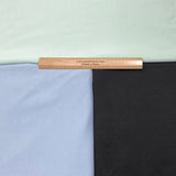 Cotton Looped Backed Terry Jersey 74" Wide (Black)