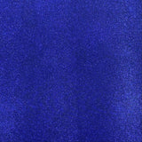 3 Metres, Premium Sparkle Glitter Stretch Moonlight 55’ Wide (Royal Blue)