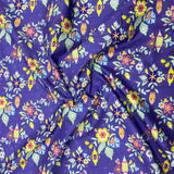 Per Metre Luxury Printed Quilting Cotton - (Purple) (Autumn Sale)