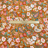 3 Metres Printed Dress Making Viscose- 55" Wide (Ablaze)