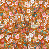 3 Metres Printed Dress Making Viscose- 55" Wide (Ablaze)