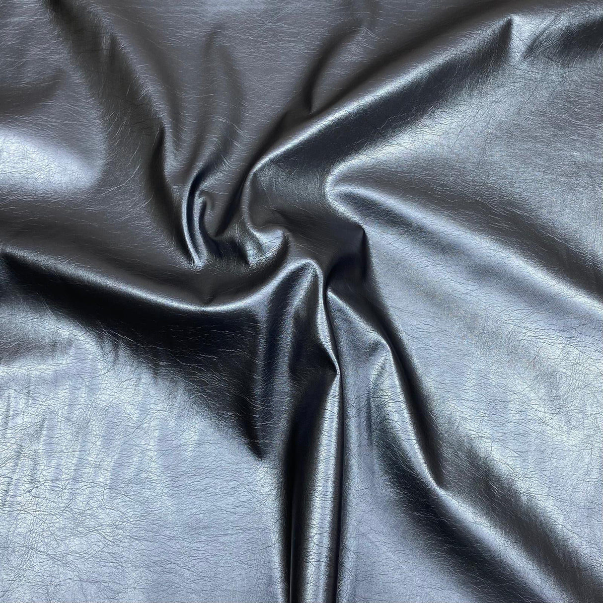 Heavy Soft Leatherette Jersey 55” Sapphire Blue