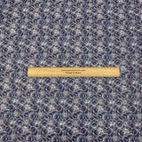 3 Metres Super Soft Printed Poplin Cotton - 63" Wide (Blue & White)