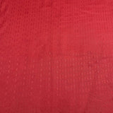 3 Metres Premium Dressmaking Dobby Rayon 45" Wide (Red)