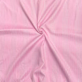 3 Metres Premium Dressmaking Dobby Rayon 45" Wide (Pink)
